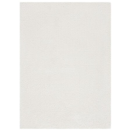 Safavieh 3 x 5 ft. Decora Shaggy 100 Contemporary Rectangle Power Loomed Rug - Ivory DES101-3138-3
